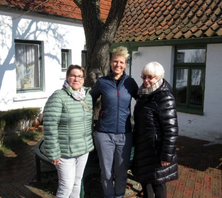 Langeooger Grünen Besuch von Sina Beckmann/MdL